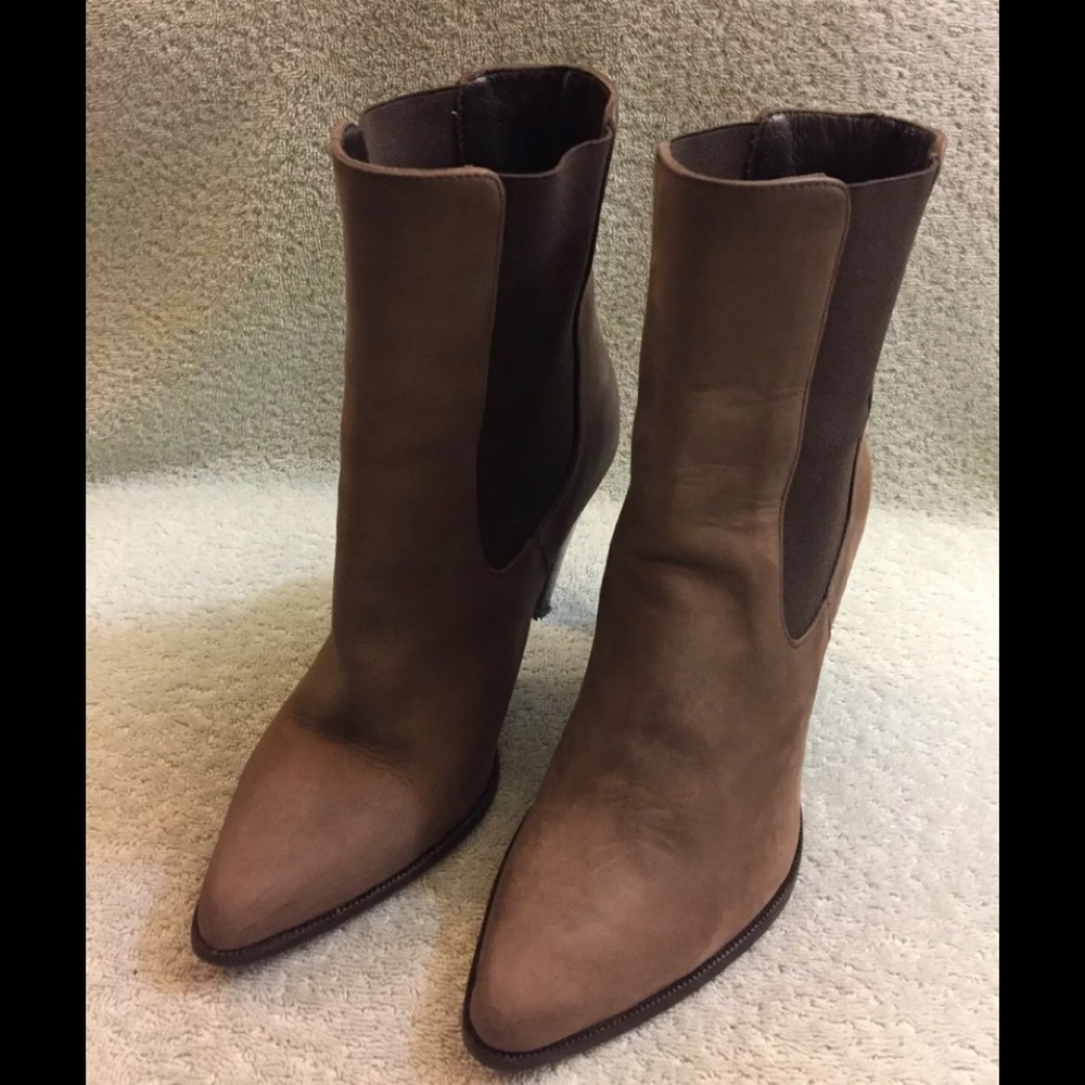Jenni Kayne Chelsea Ankle Brown Boots